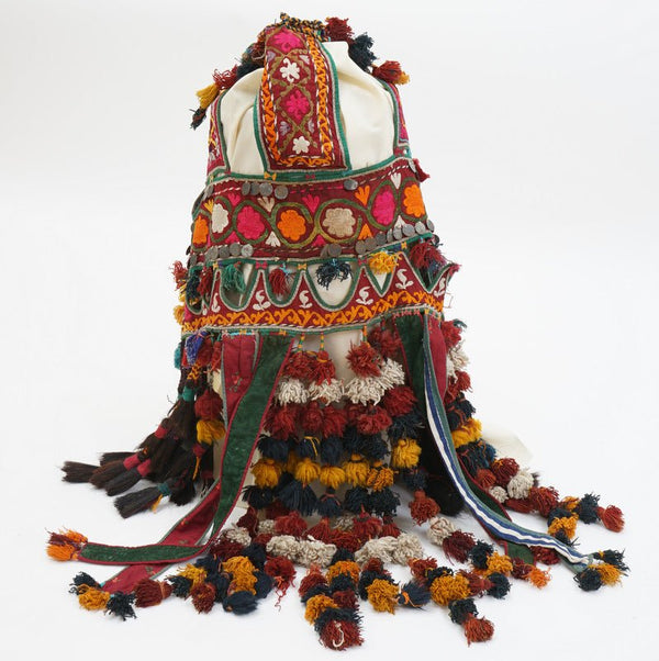 Camel Head Dress, Lakai, North Afghanistan 86 x 42 cm